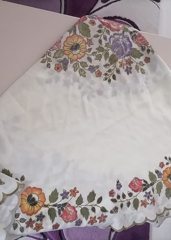 El boyaması masa örtüsü - Görsel 3