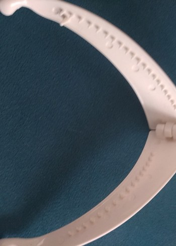 Beyaz Plastik Saç Tokası Seti - Görsel 6