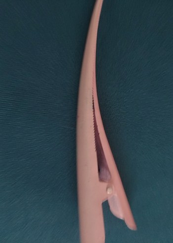 Beyaz Plastik Saç Tokası Seti - Görsel 4