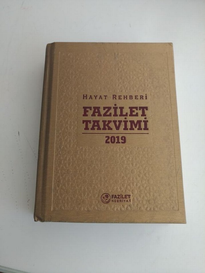 2019 Fazilet Takvimi - Görsel 2