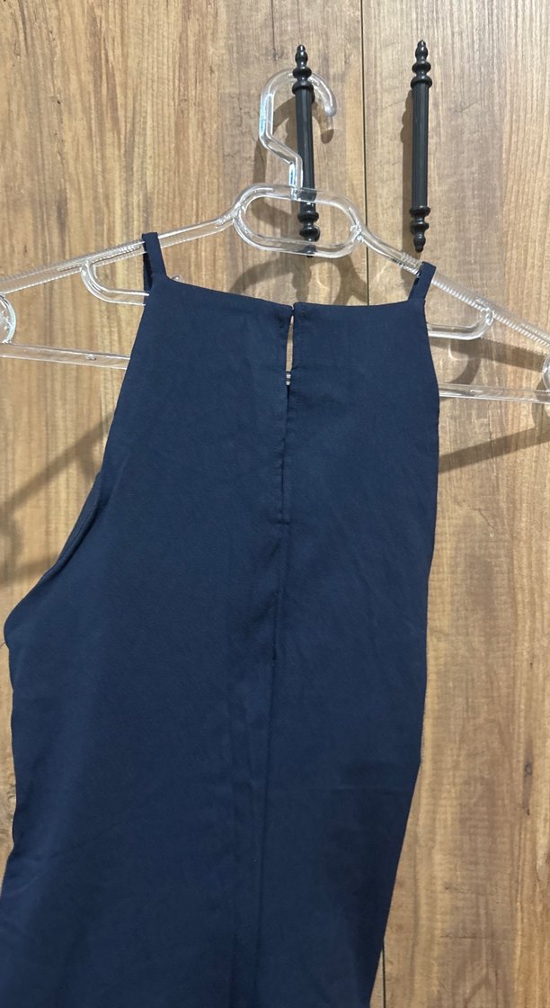 Stradivarius Lacivert Maxi Elbise — görsel 4/5