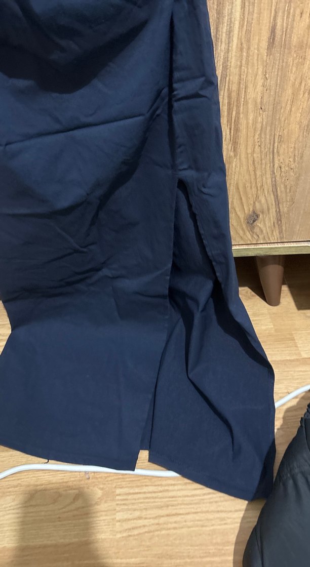 Stradivarius Lacivert Maxi Elbise — görsel 2/5