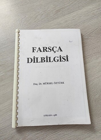 Farsça Dil Bilgisi / Mürsel Öztürk 