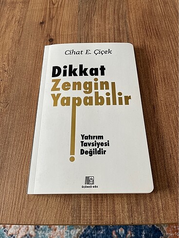 Cihat E. Çiçek Dikkat Zengin Yapabilir