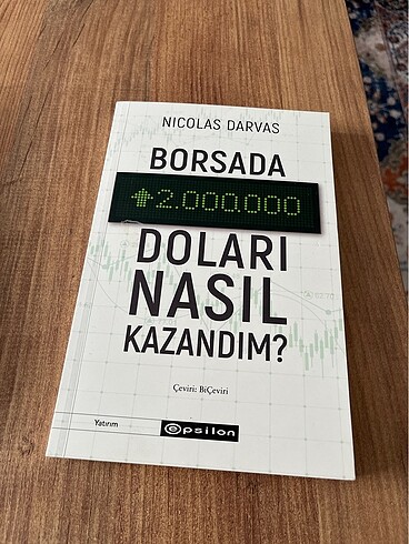 NICOLAS DARVAS Borsada 2000000 Doları Nasıl Kazandım?