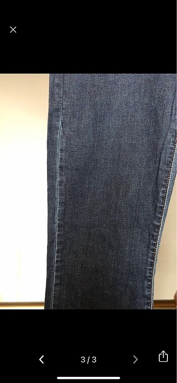 s Beden Vintage kot İspanyol pantolon