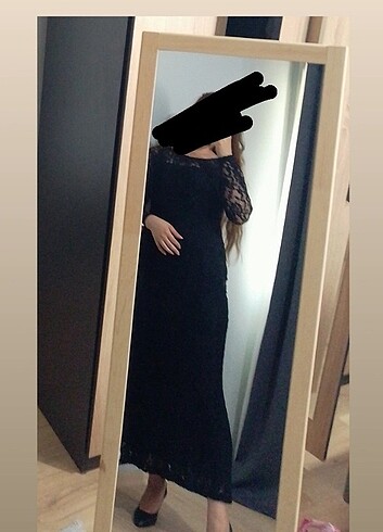 xl Beden Dantel elbise