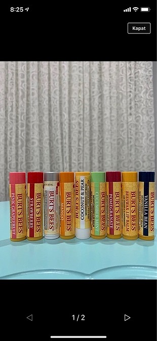 Burt?s Bees beeswax Ozlu Lip Balm