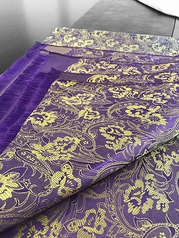 diğer Beden camel Renk Pashmina Desenli Pamuk Eşarp/ Şal