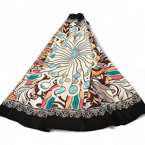Diğer Pashmina Desenli Lüks Eşarp/Şal