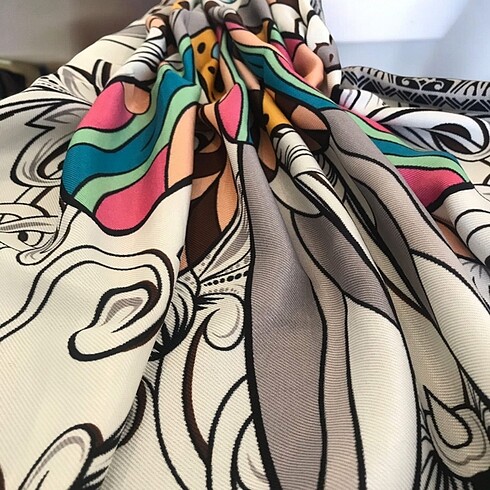 Pashmina Desenli Lüks Eşarp/Şal