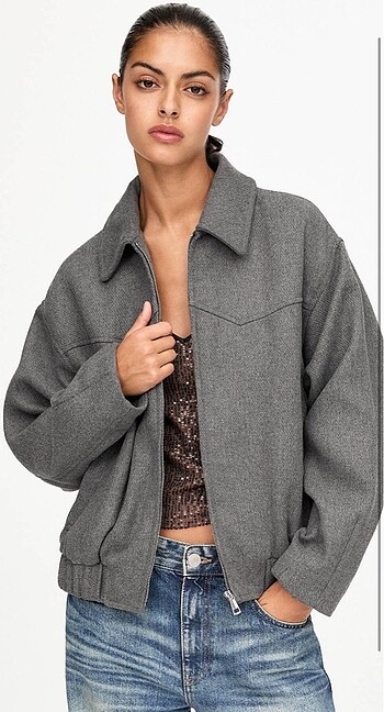 Pull and bear kaşe ceket
