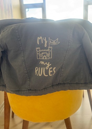 HelloBaby Gri Erkek Çocuk Denim Ceket