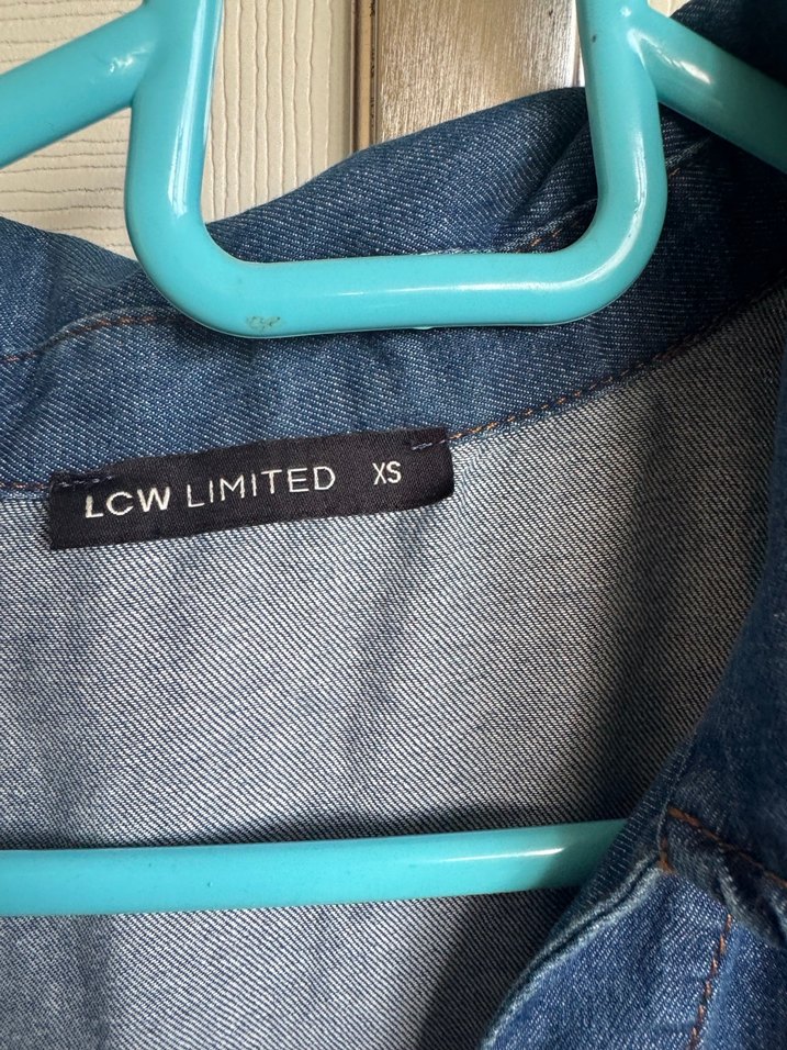 Düğmeli Uzun Kollu Hamile Kot Tunik - Görsel 5