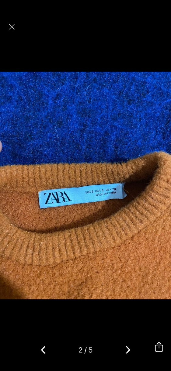 Zara yumuşak kazak - Görsel 4