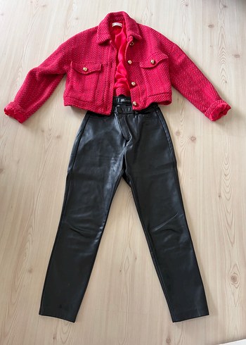 Zara deri pantolon - Görsel 2