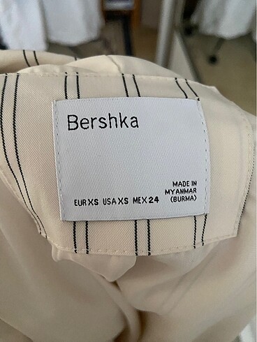 xs Beden beyaz Renk Blazer ceket