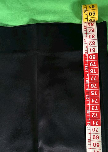 Kadın Siyah saten pantolon - Görsel 5