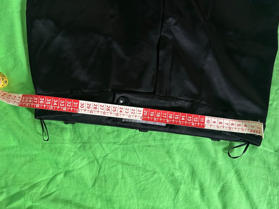 Kadın Siyah saten pantolon - Görsel 4