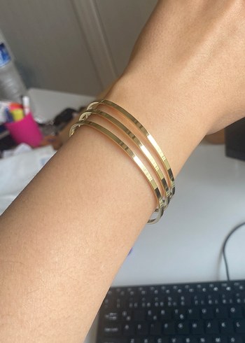 Ajda bilezik xuping birebir 14 ayar renginde - Görsel 3