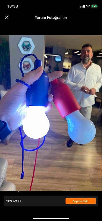 Çek bırak kamp lambası