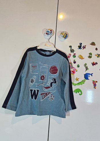 Panço Toplu satış Çocuk Sweatshirt Uzun Kollu