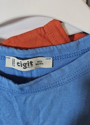 18-24 Ay Beden Cigit 2 tshirt 18-24 ay