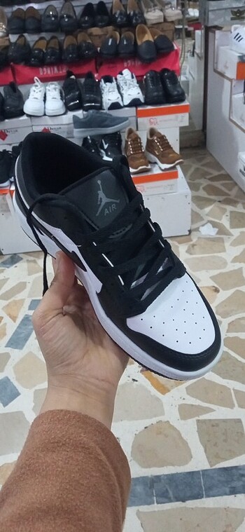 38 Beden siyah Renk Nike Air Jordan unisex spor ayakkabı 