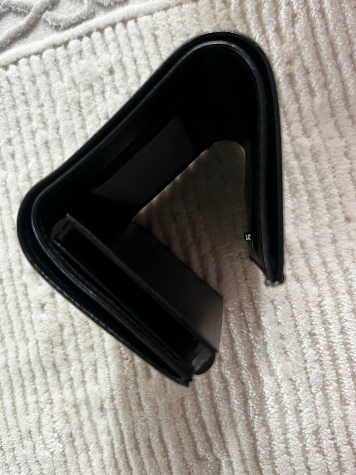 Siyah Minimalist Erkek Cüzdan - Görsel 3