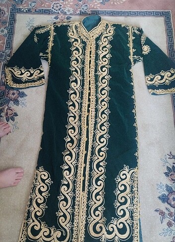 universal Beden yeşil Renk Kaftan kadın