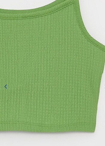 LC Waikiki Kare yaka askılı crop