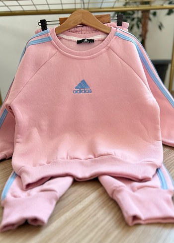 Pembe Adidas Erkek Çocuk Eşofman Takımı - Görsel 2