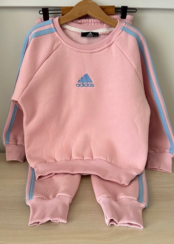 Pembe Adidas Erkek Çocuk Eşofman Takımı - Görsel 3