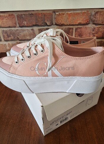 38 Beden pembe Renk Calvin klein sneaker