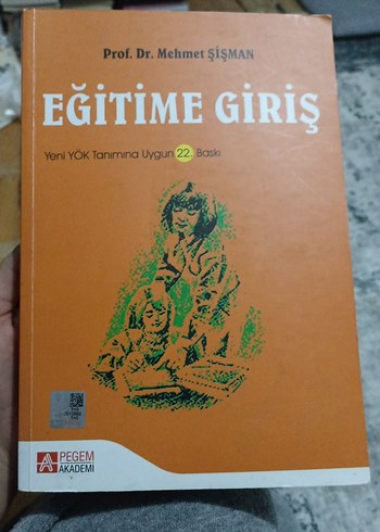 Eğitime Giriş - Prof. Dr. Mehmet Şişman