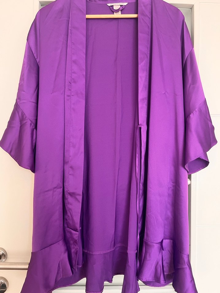 Victoria secret sabahlık saten - Görsel 4