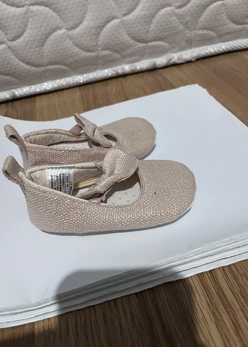 Kız Çocuk Bej Fiyonklu Babet - Görsel 5