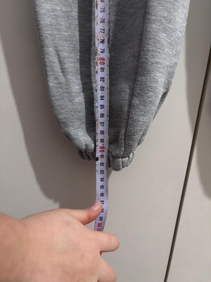 Gri Kadın Rahat Kesim Eşofman Altı - Görsel 5