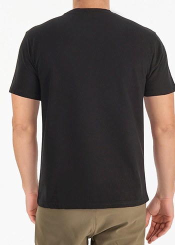 Columbia Siyah Erkek Kısa Kollu Tişört - Görsel 3