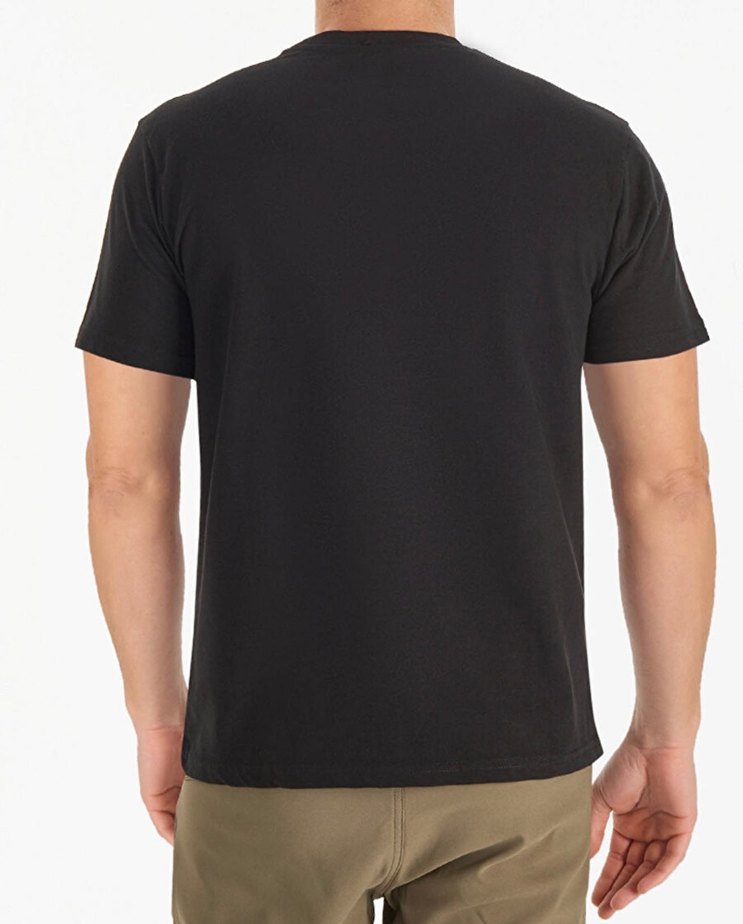 Columbia Siyah Erkek Kısa Kollu Tişört - Görsel 3