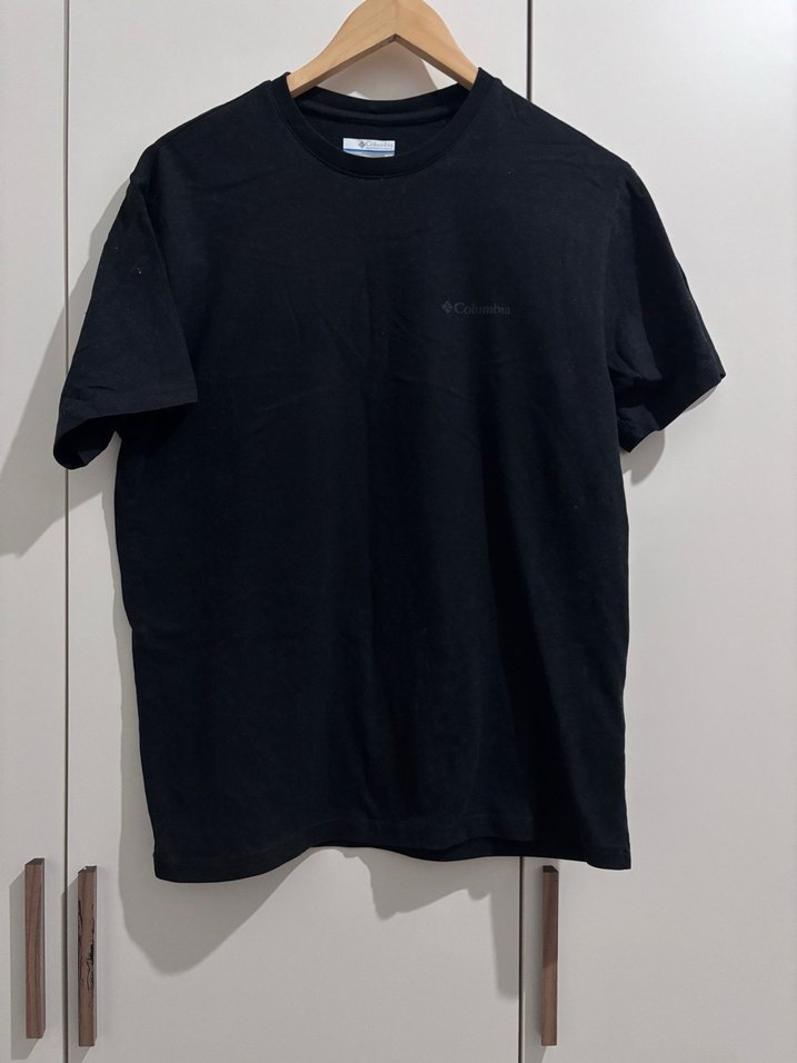 Columbia Siyah Erkek Kısa Kollu Tişört - Görsel 4