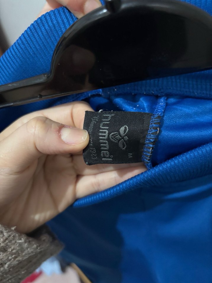 Kadın Mavi Hummel Fermuarlı Eşofman Altı - Görsel 5