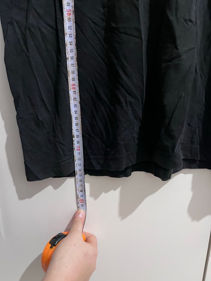 Puma Siyah Baskılı Keten Erkek Tişört - Görsel 5