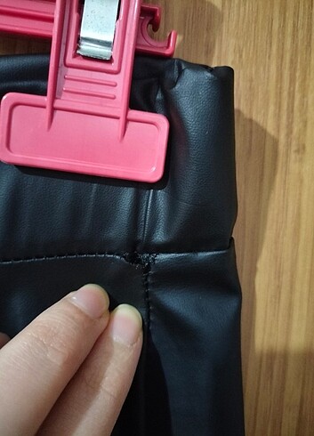 Suni deri tesettür etek