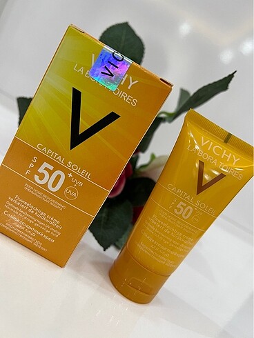 Vichy Ideal Soleil SPF50 50 ml Tüm Cilt Tipleri için Renkli Leke