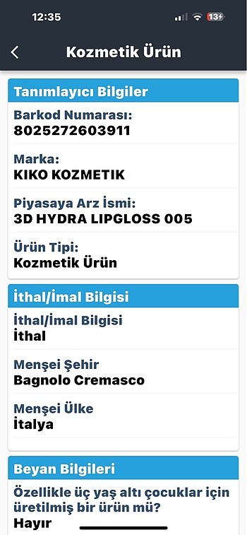 Beden Renk KİKO DUDAK PARLATICISI