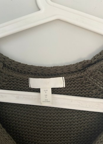 H&M H&M V Yaka Örgü Kadın Kazak