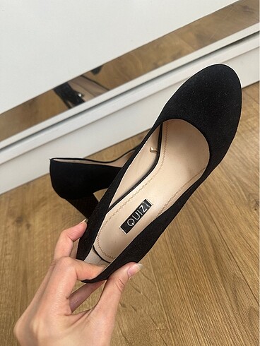 38 Beden Kalın Topuklu Ayakkabı (10 cm topuk)