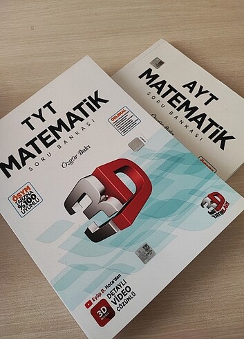 TYT + AYT MATEMATIK TEST KİTABI SETİ (isterseniz tekli satılır)