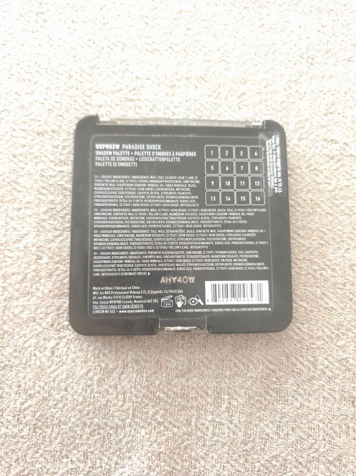 NYX Ultimate Paradise Shock Göz Farı Paleti - Görsel 4